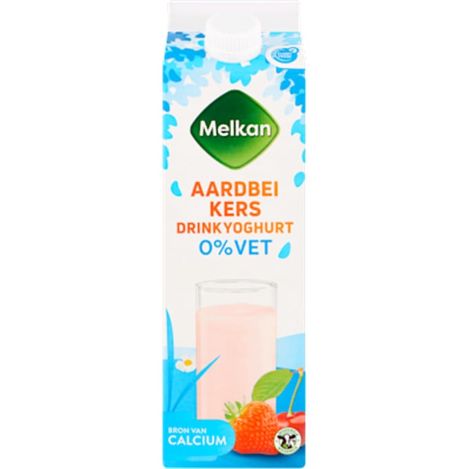 Drink 0% vet aardbei-kers