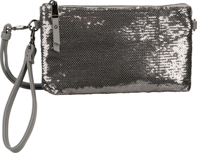 Gabor Schoudertas Koppeling Emmy Special Clutch Metallic Grey Grijs