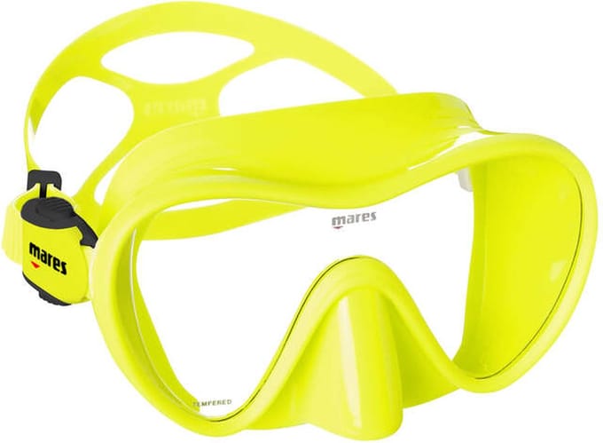 Mares Tropical Eco Box Duikmasker Geel