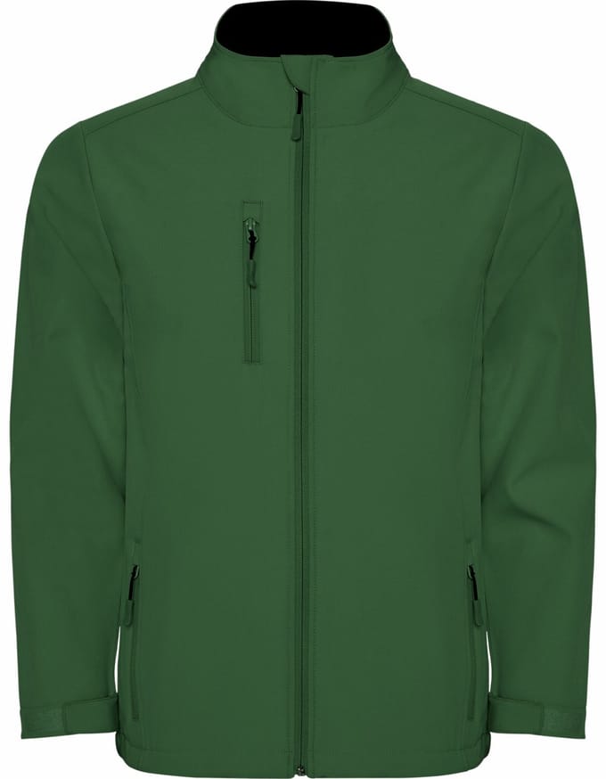 Roly Men´s Nebraska Softshell Jacket RY6436 - Bottle Green 56 - M