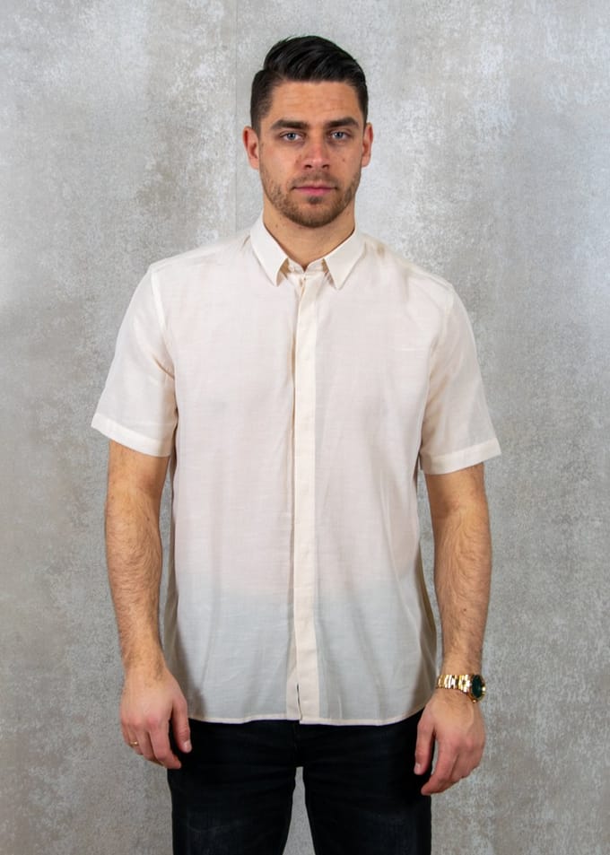 Antony Morato Shirt Adalia Regular Fit In Soft Linen