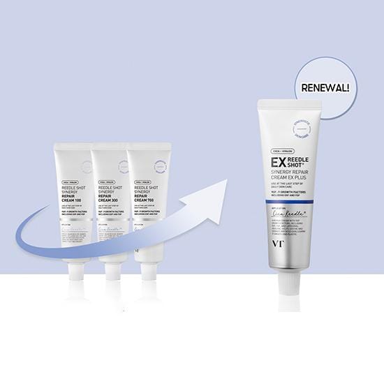 [VT Cosmetics] Crème réparatrice Reedle Shot Synergy EX Plus 50 ml white