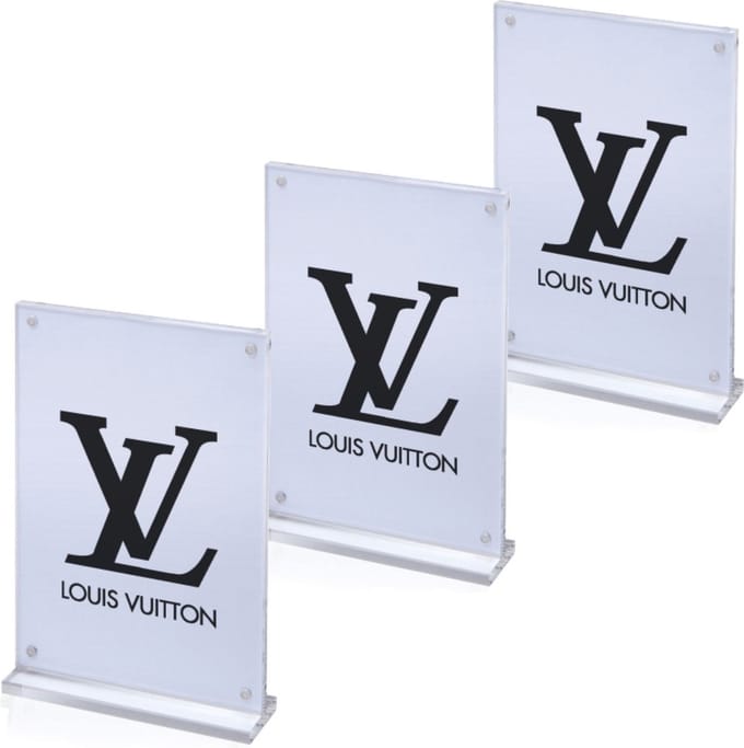 3 Pack Menukaarthouder Premium met magneetjes / A4 formaat / folderhouder / T standaard / folderstander / folderhouder