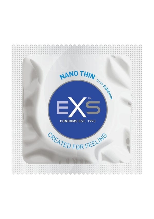 Exs Nano Thin Condooms - Dunste condoom die er bestaan - 100 stuks