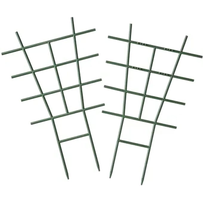 Nature Kamerplantenrekjes Groen 28x17cm 2 Stuks