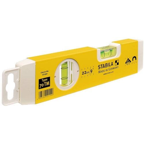 Stabila Type 70 TM 2190 Torpedo-waterpas Incl. magneet 23.50 cm 0.50 mm/m