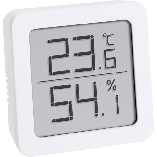 TFA Dostmann TFA - Thermo-Hygrometer - digital - weiß 30.5051.02 Thermo- en hygrometer Wit