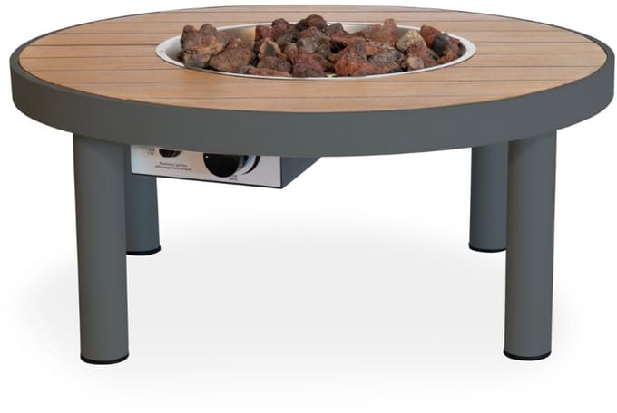 Happy Cocooning Vuurtafel Riviera 80 Smokey Anthracite