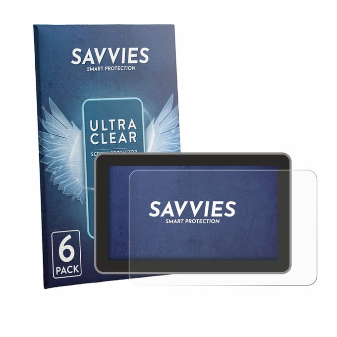 Savvies - Screenprotector voor Bambu Lab H2C - Folie Beschermfolie transparant 6 Stuks