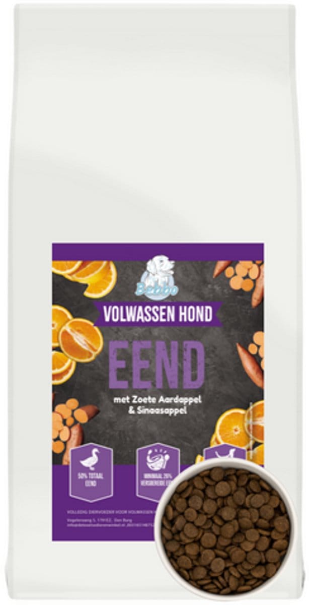 Bebbo Hondenbrokken - EEND - 2KG