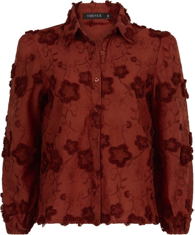 Ydence blouse Payton brick - maat S