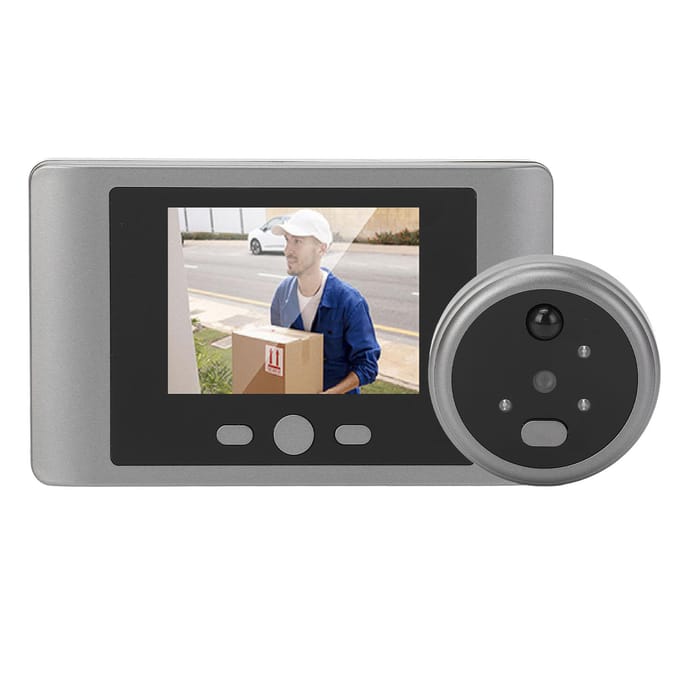 Kijkgaatje Camera 2,8 inch Kleurenscherm PIR Bewegingsdetectie Menselijke Detectie Oplaadbaar Digitale Deur