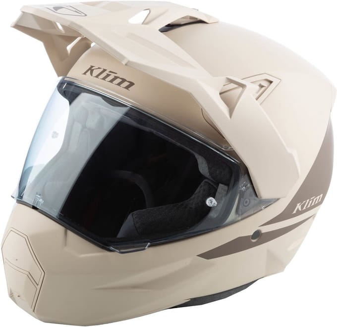 Klim X1 Alpha Carbon Mat Zand Adventure Integraalhelm - Helm