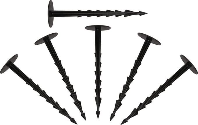 Zwarte ankers, tuinspelden 15cm 100st.