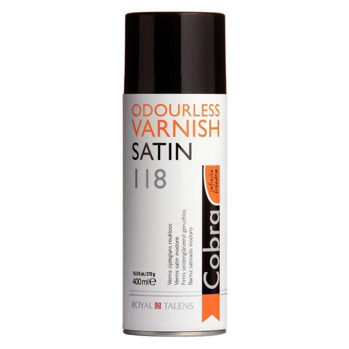 Olieverf - Vernis - 118 - ZIjdeglans - Cobra - 400 ml