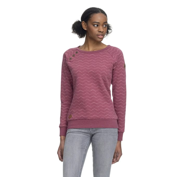 Dames sweatshirt Ragwear Daria Zig Zag