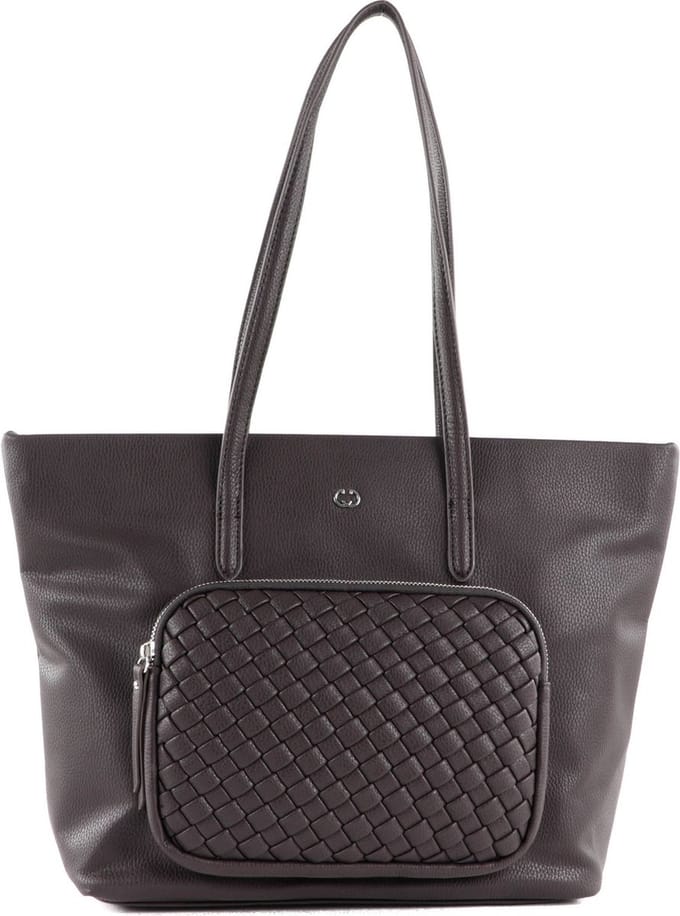 GERRY WEBER Schoudertas Wave Shopper LHZ Dark Brown Bruine
