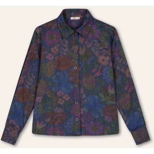 Oilily Jozaar Denim Overshirt- maat44 Peacoat
