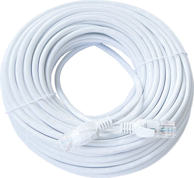 NexCable Premium Internetkabel 7,5 meter - CAT5e UTP Ethernet kabel RJ45 - Patchkabel LAN Cable Netwerkkabel - Wit