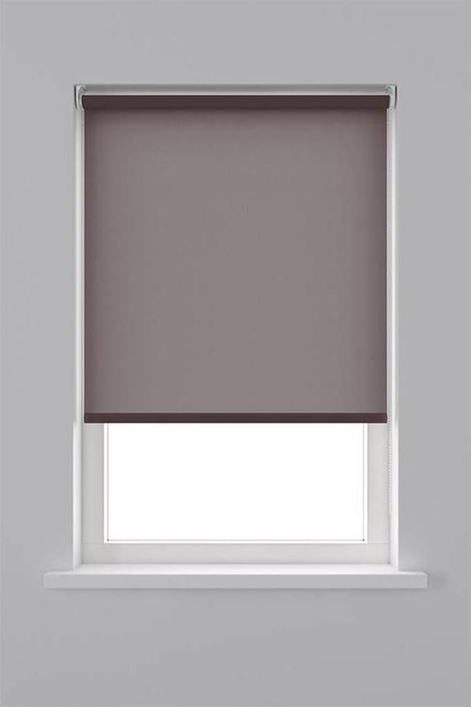 Decosol Rolgordijn Lichtdoorlatend - Bruin (5701) - 180 x 190 cm