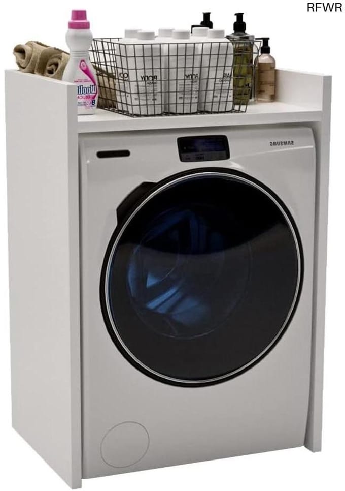 Wasmachine Ombouw - Opbouwmeubel - Kast Wasdroger - Meubel - Functioneel