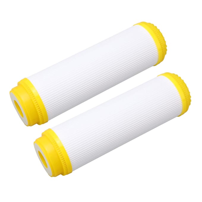 2 stuks Waterfilterpatroon 10 inch Actieve Kool T33 Universeel Ontwerp Set Kit voor Thuis white