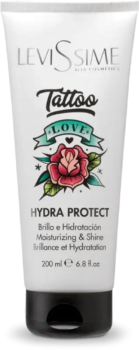 Expositor Tattoo Hydra Protect Levissime / Tattoo Verzorgingscrème 6 x 200 ml