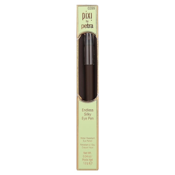 Eindeloze Zijdezachte Oogpen, 0399 Zwart Cacao, 1,2G(0.04Oz) white