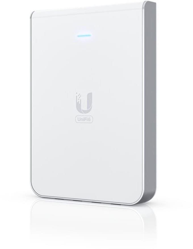 Ubiquiti Networks U6 In-Wall WiFi-accesspoint 2.4 GHz, 5 GHz, 6 GHz 4800 MBit/s
