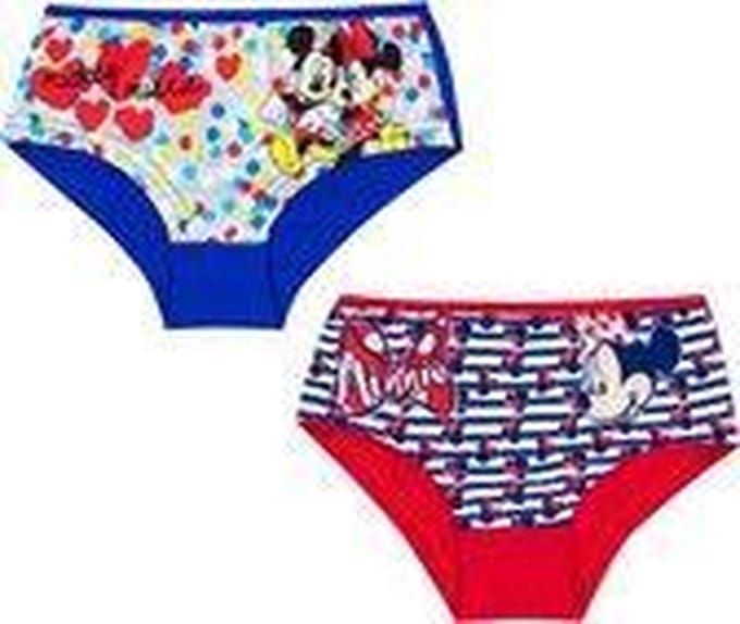 Minnie Mouse - Onderbroek - Duopack - Maat 116/128 - 6/8 jaar
