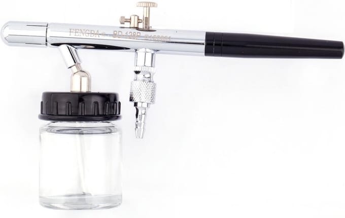 Fengda FE-128P Airbrush Pistool – Double Action - Met 0,35mm Nozzle