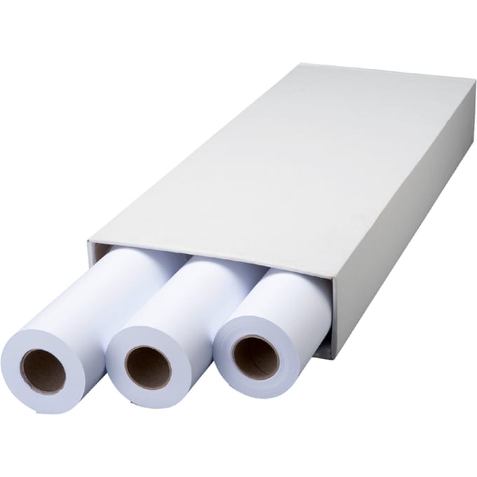 Inkjetpapier Fastprint - Inkjetprinter / Plotter 90 grams - 3 rollen