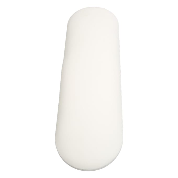 Nail Art Handkussen Zacht PU Leer Gemakkelijk Schoon Manicure Armsteun Kussen voor Nagelstudio Wit white