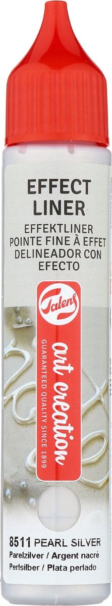 Talens Effect Liner/Dot Stift Pearl Silver 28ml | 8511