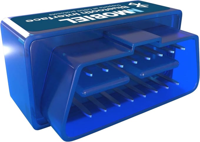 Bluetooth OBD2 Draadloze Auto Code Lezer - Compatibel met iOS en Android - Diagnostisch Hulpprogramma voor Motorcodes