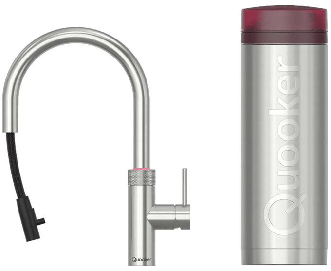 Quooker PRO3 & Quooker Flex Round RVS