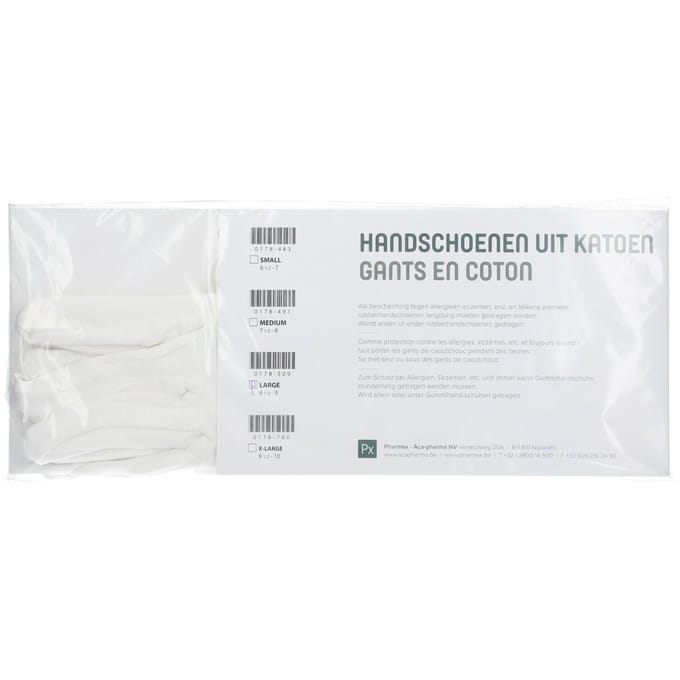 Pharmex Handschoen Katoen Groot Model 1 Handschoenen
