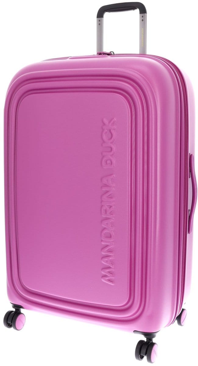 MANDARINA DUCK trolley Logoduck + Trolley Digital Pink paars 75cm