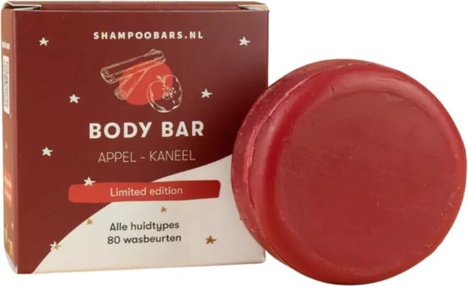 SOLYD - Body Bar Appel Kaneel alle huidtypes - 60g