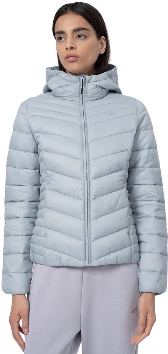 4F Jas Dames Gewatteerde Blauw - Maat S
