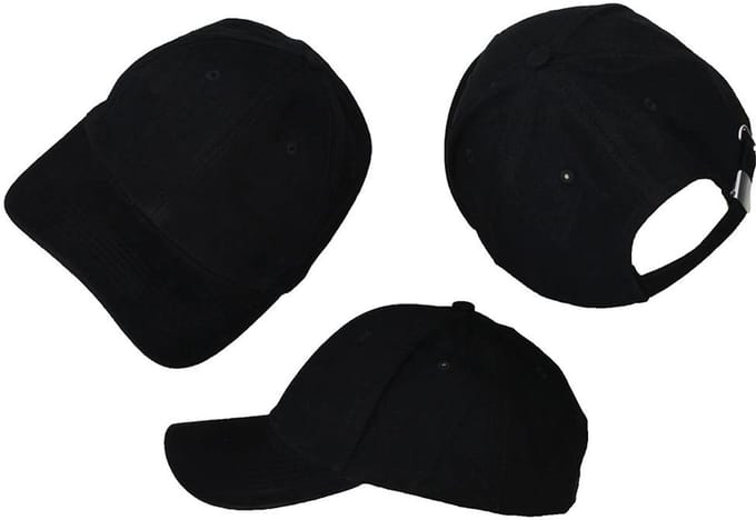 Basic Blanco Pet Zwart 3 Stuks