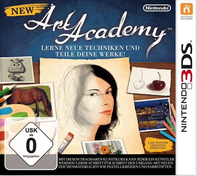 Nintendo 3DS New Art Academy - Game