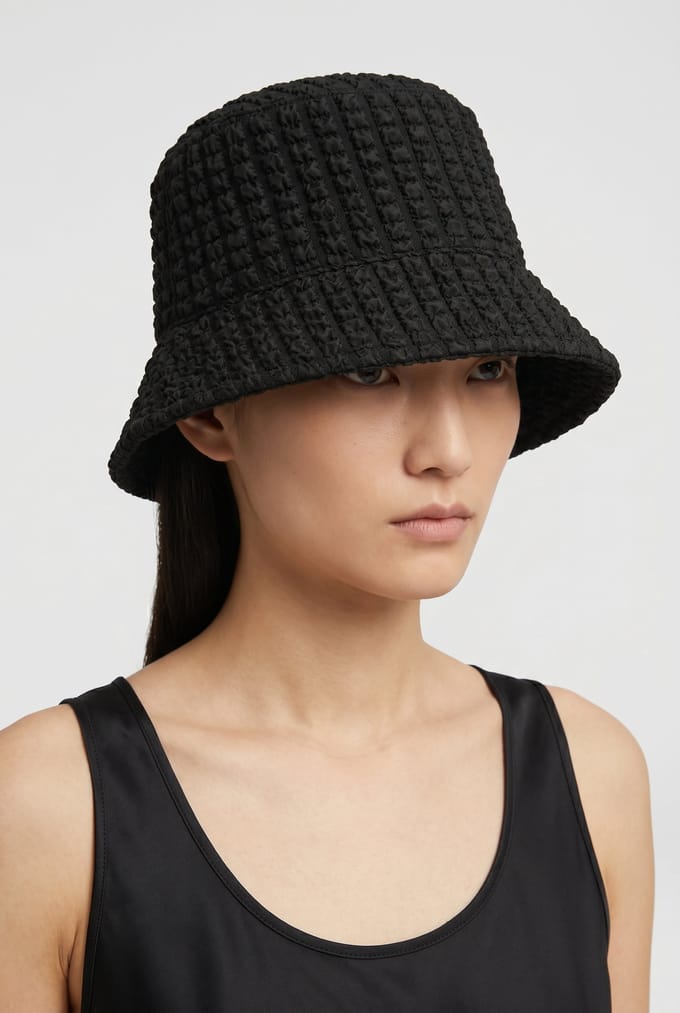 & Other Stories Chilli Bucket Hat Black Größe: XS/S | Hüte Outlet | Damen | Schwarz