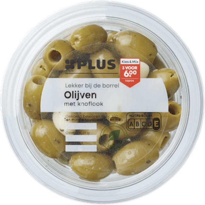Olijven knoflook