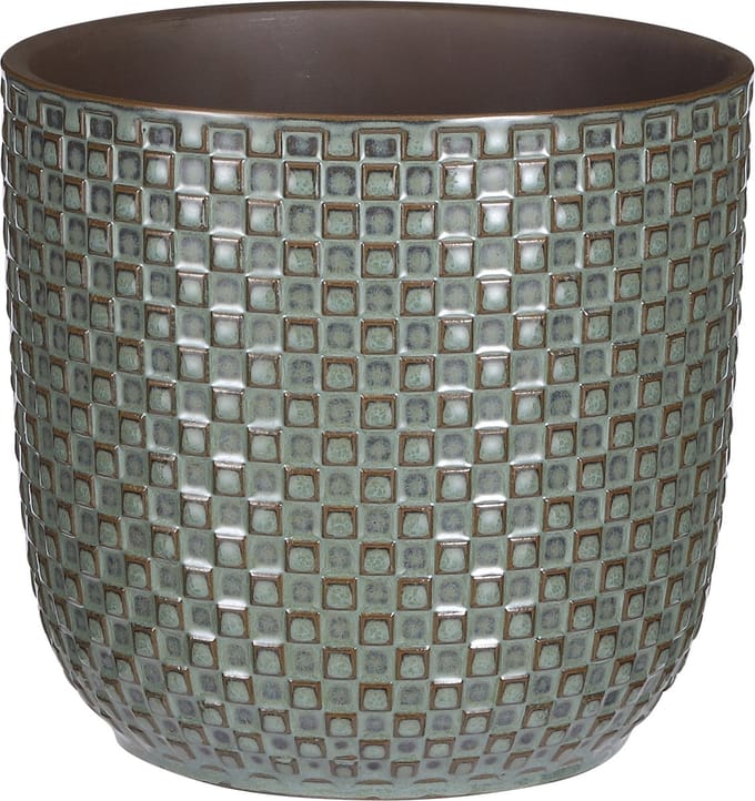 Mica Decorations Daan Bloempot - H18 x Ø19 cm - Groen