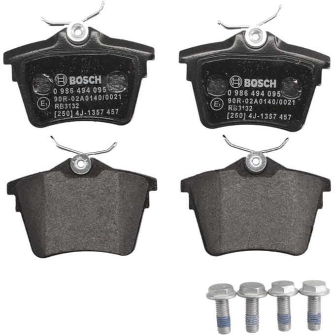 Remblokset BOSCH 0 986 494 095, achter