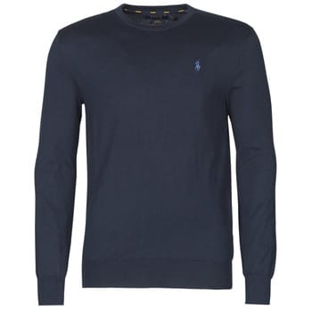 Trui Polo Ralph Lauren PULL COL ROND AJUSTE EN COTON PIMA LOGO PONY PLAYER