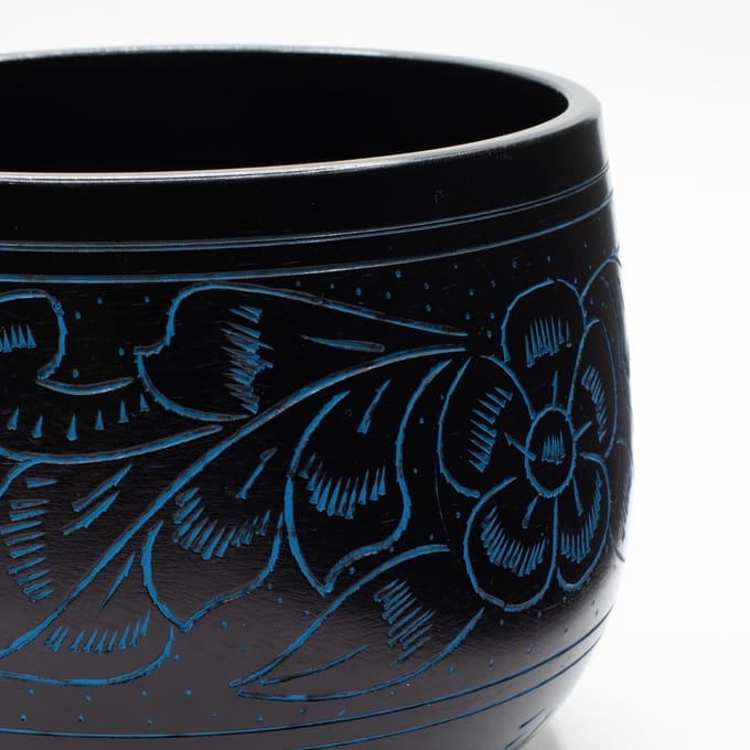 Cauldron Singing Bowl - Magic Mushroom - Blue (15cm)