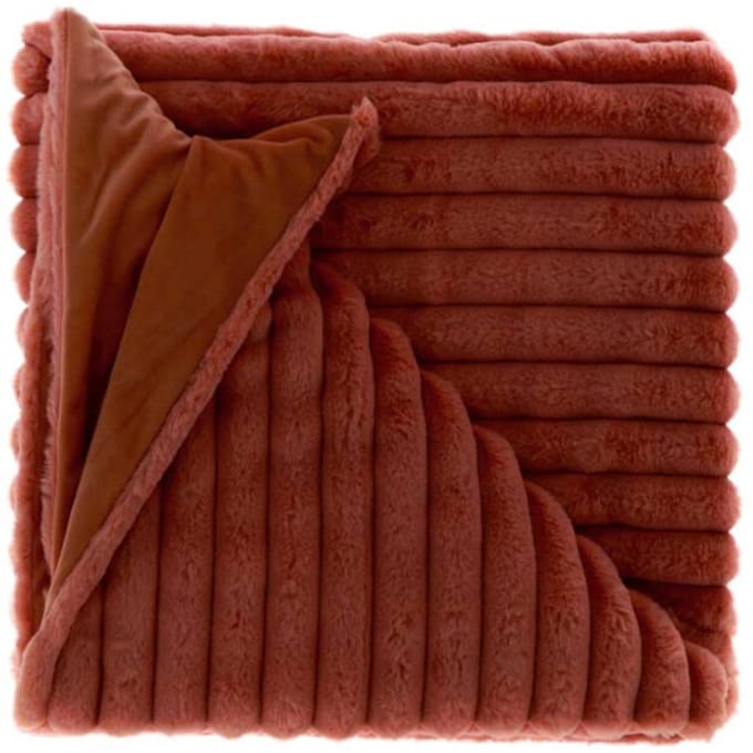 Unique Living | Plaid Peppe 150x200cm redwood