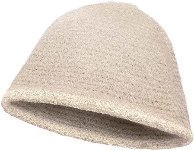Yehwang Vissershoed - Muts - Herfst - Winter - 100% polyester - Off White